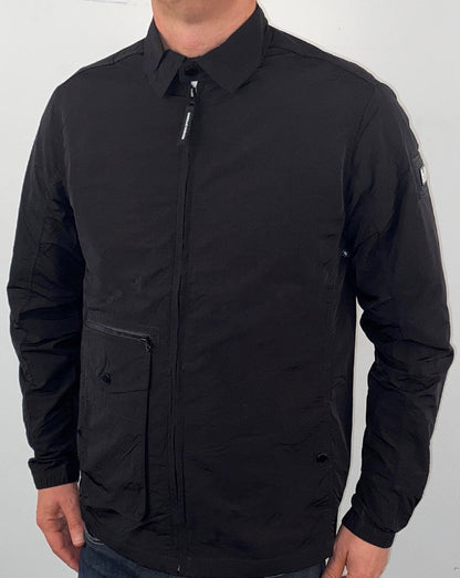 Weekend Offender Vinnie Overshirt Black
