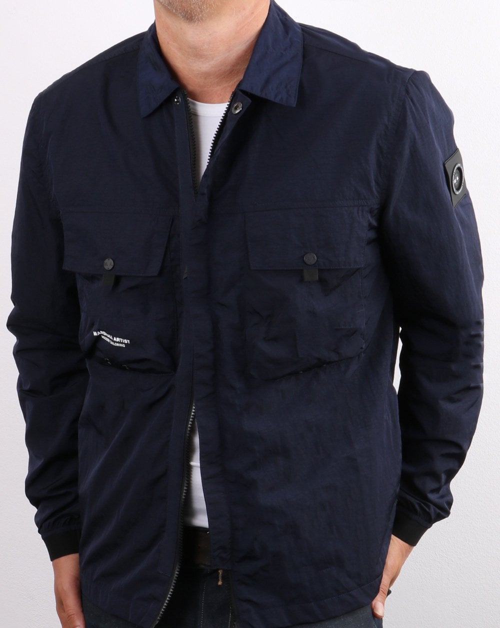 Marshall Artist Molecular Overshirt Navy