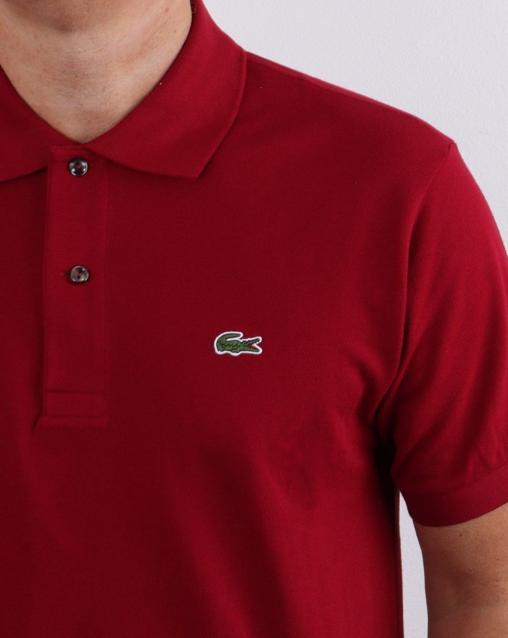 Lacoste Classic Polo Shirt Bordeaux