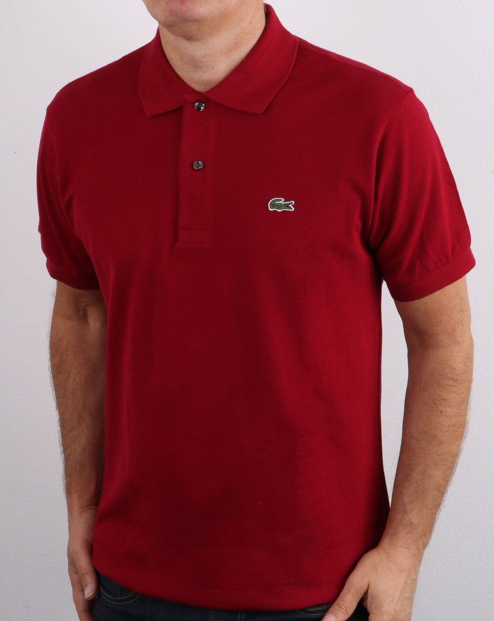 Lacoste Classic Polo Shirt Bordeaux
