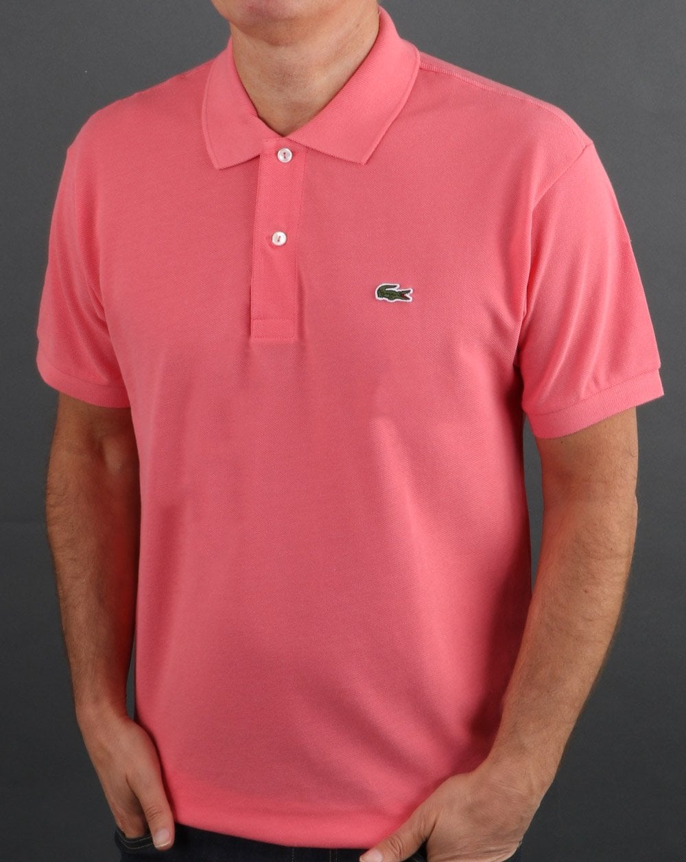 Lacoste Classic Polo Shirt Coral