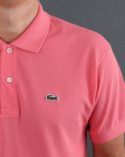 Lacoste Classic Polo Shirt Coral