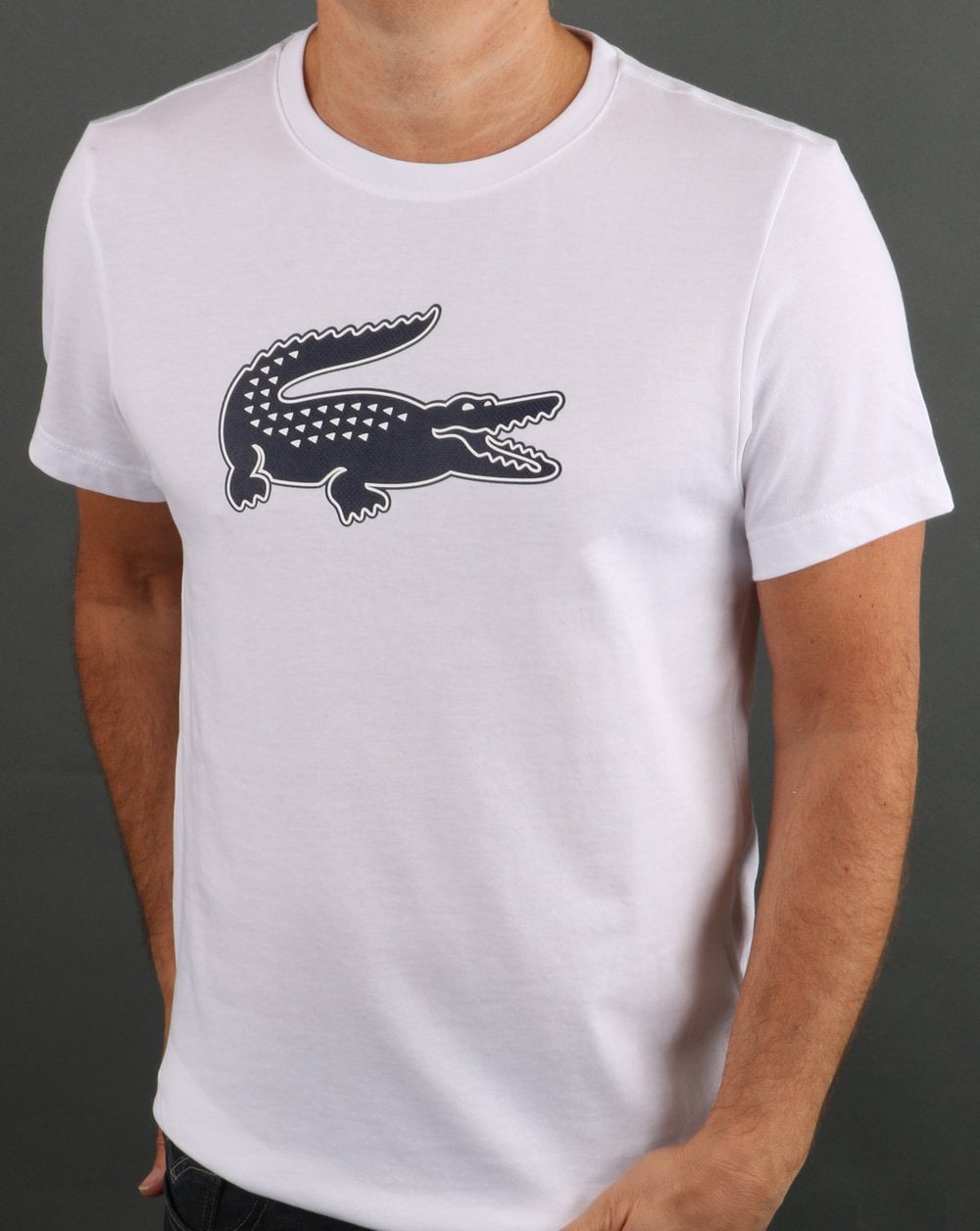 Lacoste Logo T-shirt White/navy