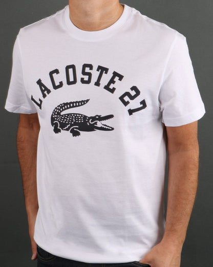Lacoste 27 Logo T-shirt White