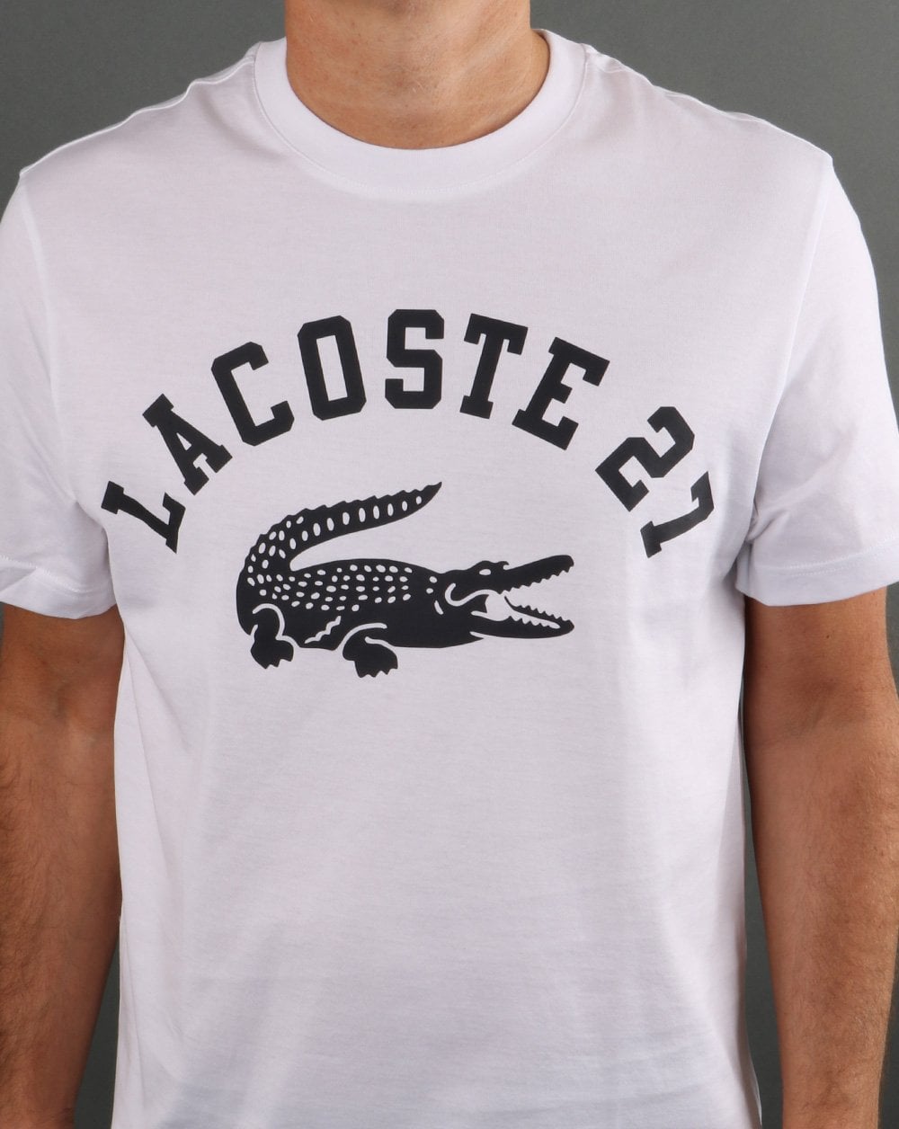 Lacoste 27 Logo T-shirt White