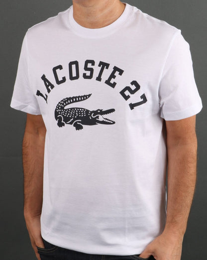 Lacoste 27 Logo T-shirt White