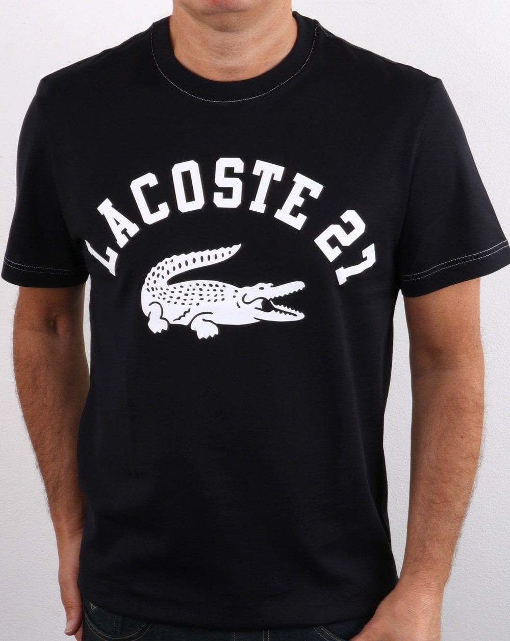 Lacoste 27 Logo T-shirt Navy