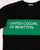 Benetton Classic Crew Tape Logo T-shirt Black