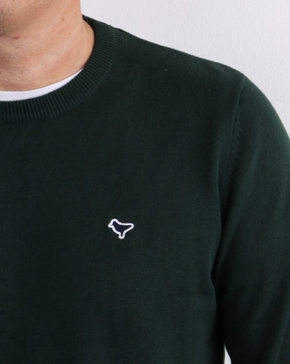 Weekend Offender Napoli Knit Deep Forest