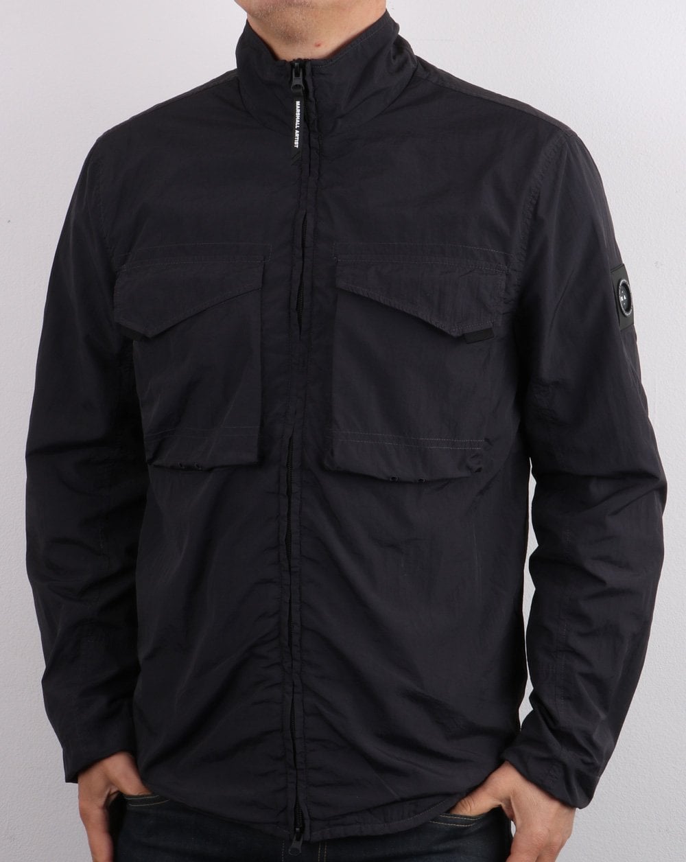 Marshall Artist Overshirt Jacket in Graphite