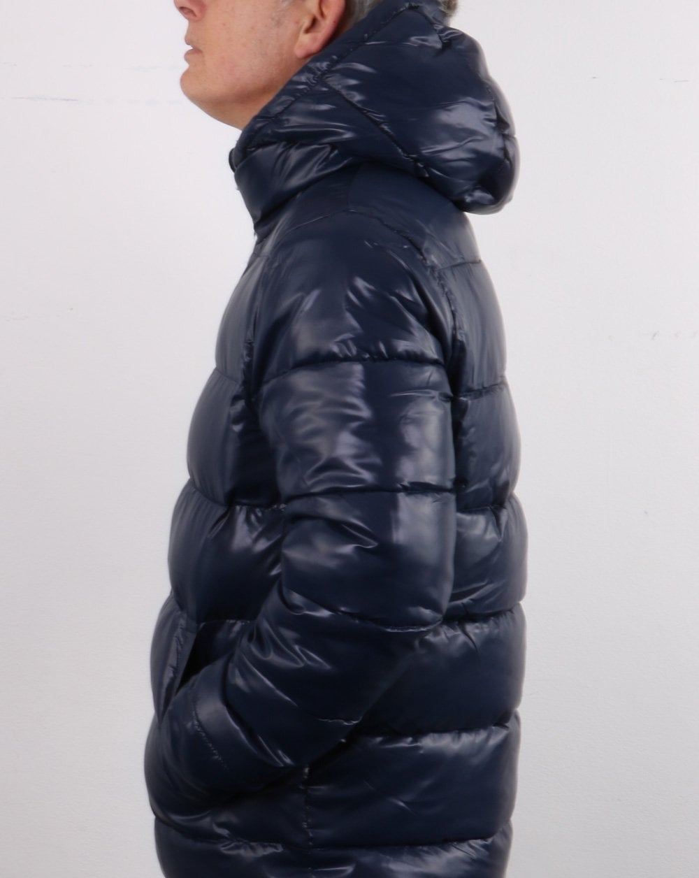 Benetton Recycled Project Puffa Jacket Navy