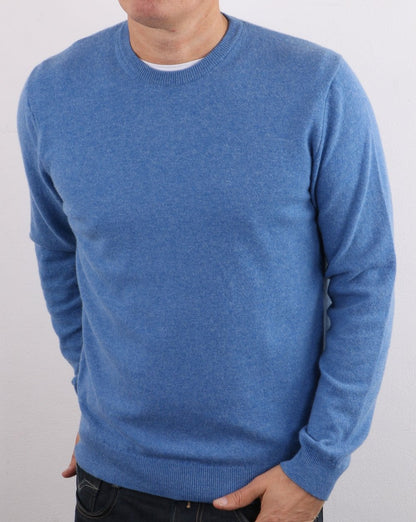 Benetton Wool Jumper Blue Marl