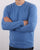 Benetton Wool Jumper Blue Marl