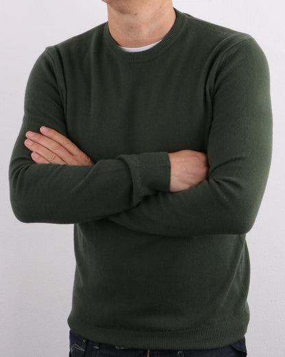 Benetton Wool Jumper Military Green