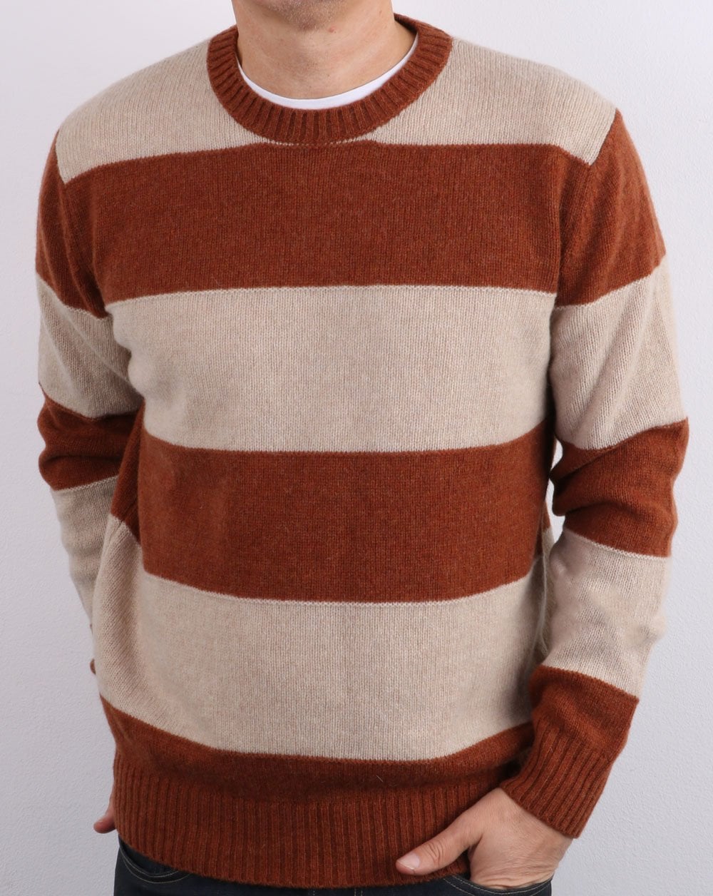 Benetton Sweater Biscuit/Brown