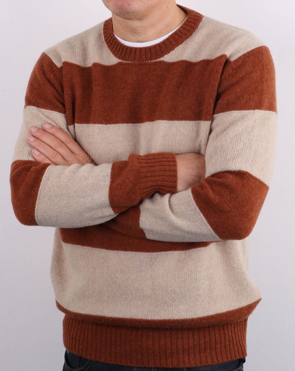 Benetton Sweater Biscuit/Brown