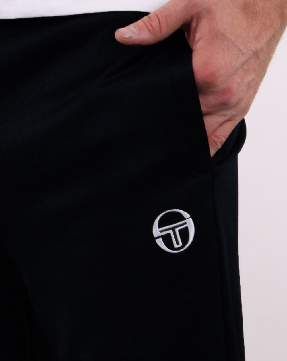 Sergio Tacchini Orion Slim Fit Track Pant Black