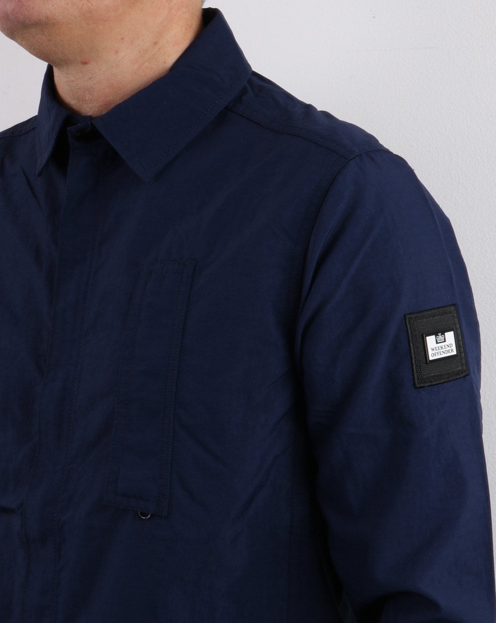 Weekend Offender Sorvino Overshirt Navy