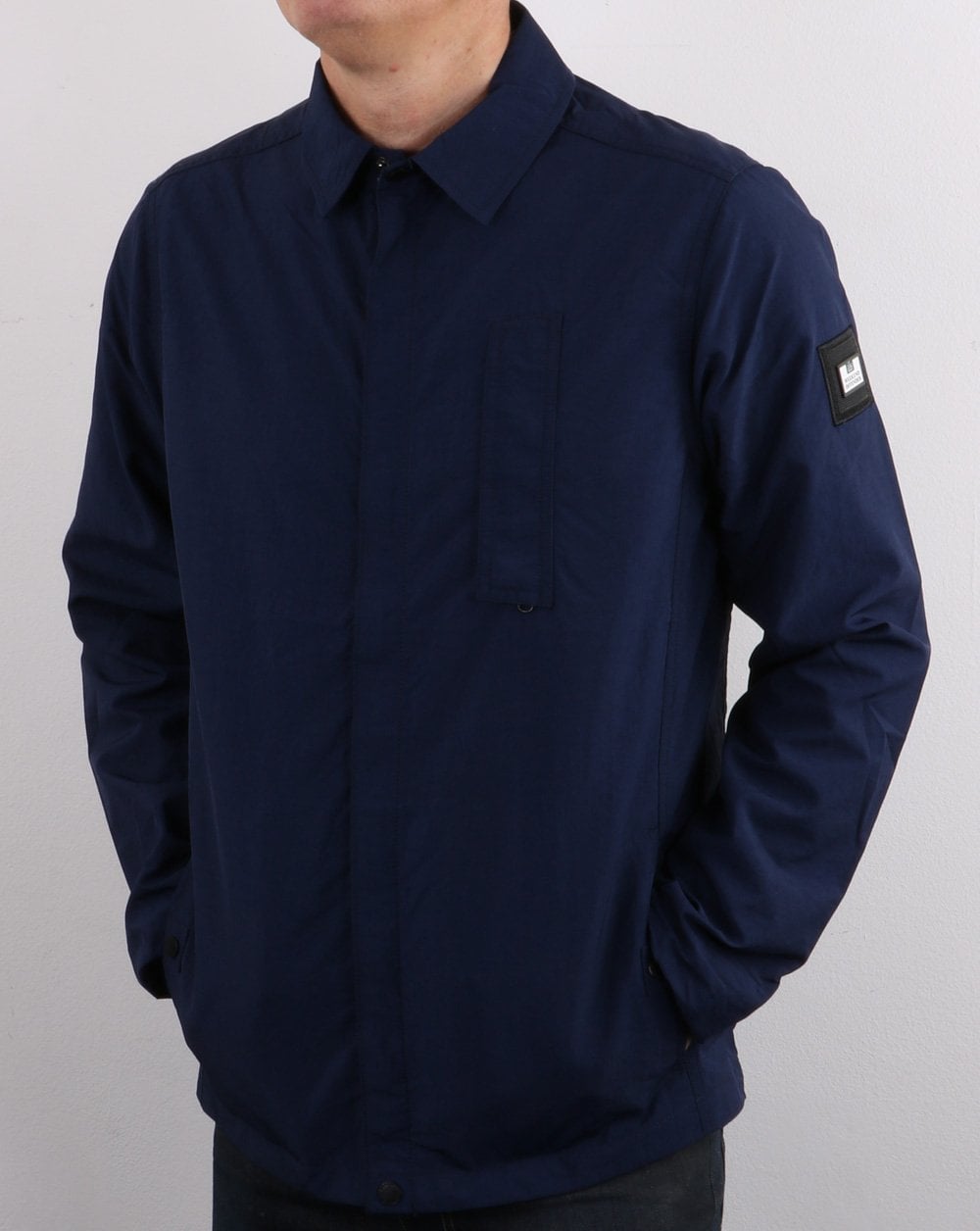 Weekend Offender Sorvino Overshirt Navy