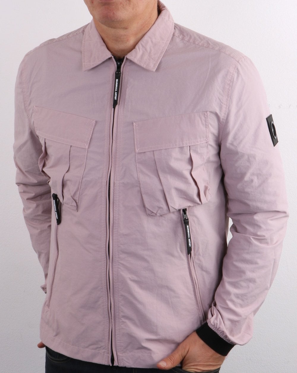 Marshall Artist Overshirt - Dusky Pink