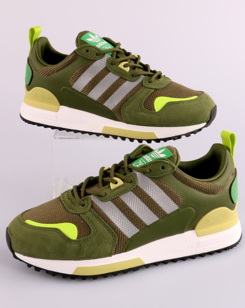 Adidas Zx 700 HD Trainers Khaki/silver