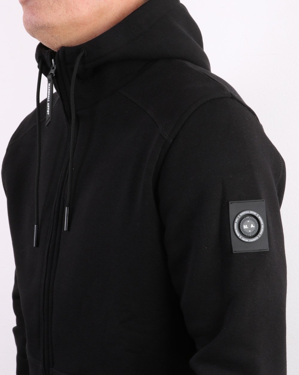 Marshall Artist Siren Full Zip Hoodie Black