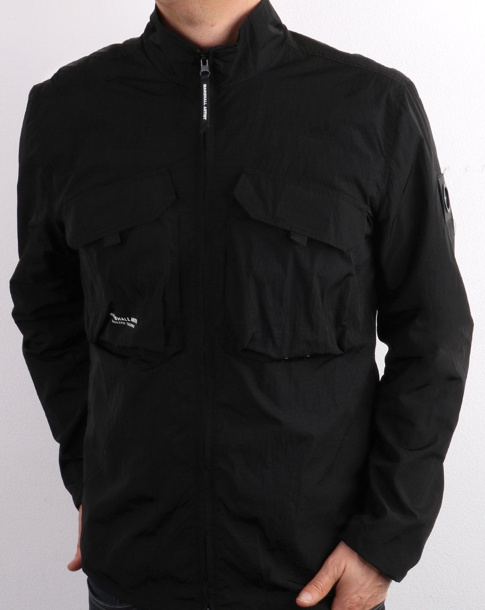 Marshall Artist Acier Overshirt Black