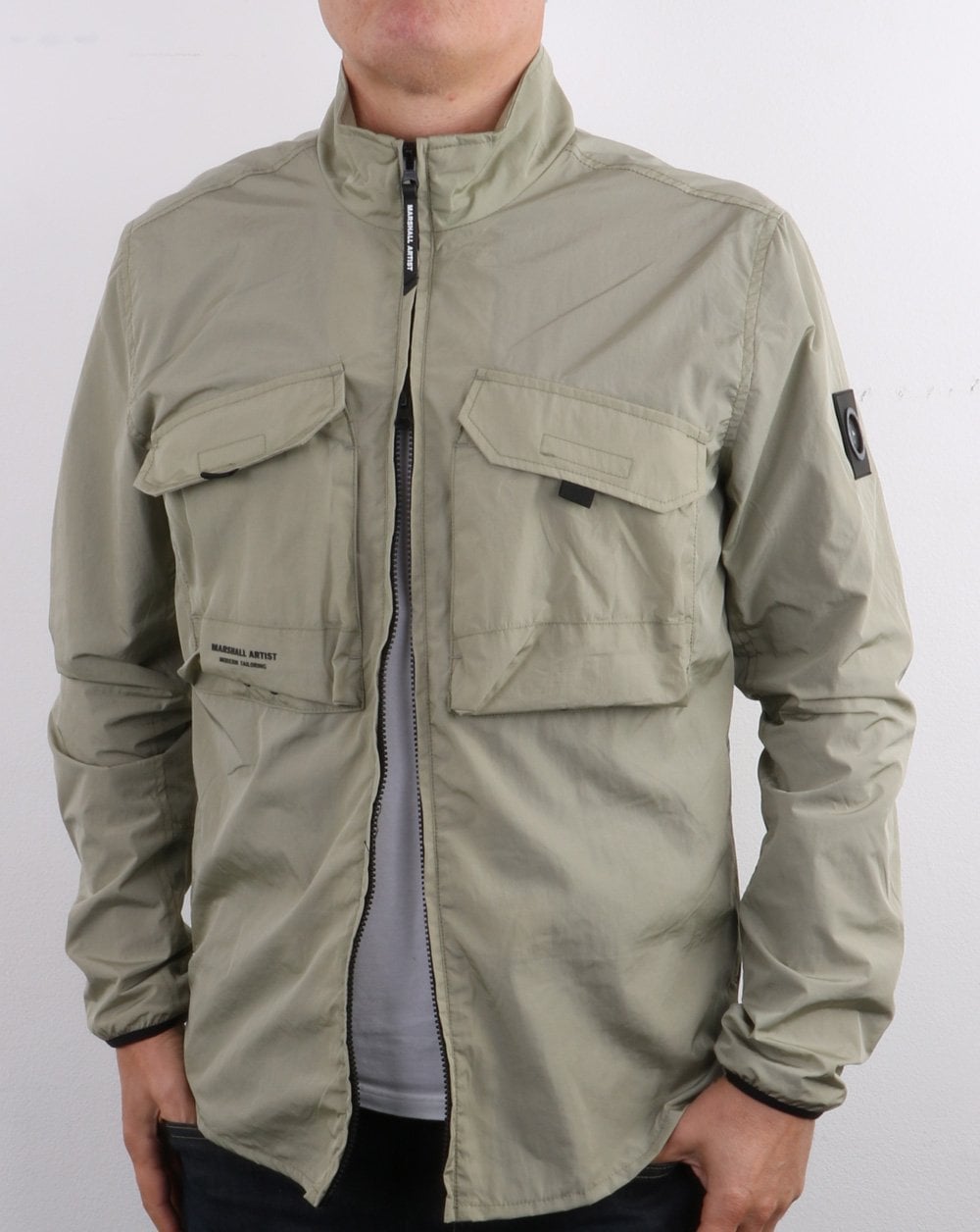 Marshall Artist Acier Jacket Dark Stone