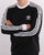 Adidas Originals 3 Stripes Ls T Shirt Black/white