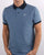 Barbour Contrast Collar Polo Navy