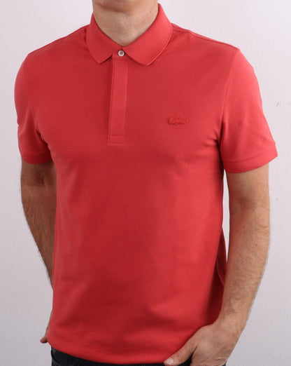 Lacoste Tonal Polo Shirt Coral