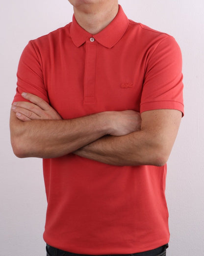 Lacoste Tonal Polo Shirt Coral