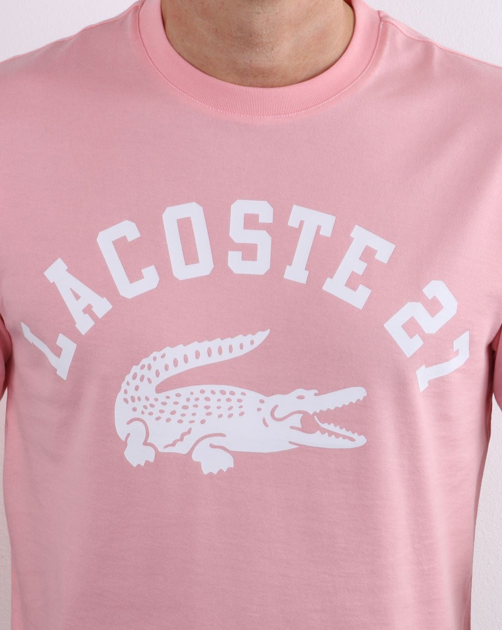 Lacoste 27 Logo T-shirt Pink