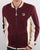 Fila Vintage Mk1 Settanta Track Top Deep Port/Pearl