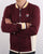 Fila Vintage Mk1 Settanta Track Top Deep Port/Pearl