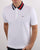 Tommy Hilfiger Flag Neck Polo Shirt White