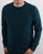 Barbour Lambswool Jumper Dark Aqua