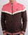 Fila Vintage Flint Track Top Brown/Deep Pink/Cream