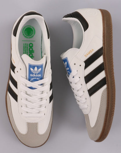 Adidas Samba Vegan Trainers White/Black