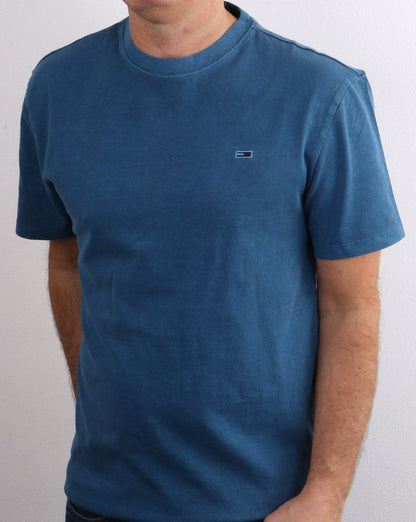 Tommy Jeans Sunfaded Wash T-shirt Blue