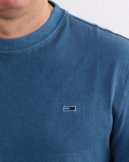 Tommy Jeans Sunfaded Wash T-shirt Blue