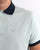 Barbour Contrast Collar Polo Aqua