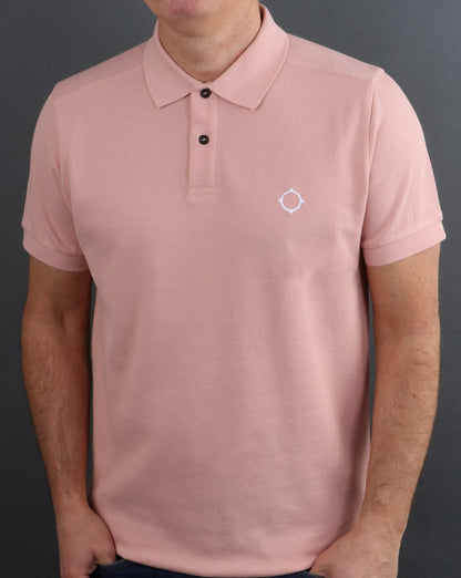 Ma.strum Pique Polo Salmon