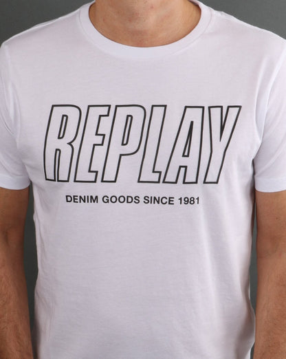 Replay T-shirt White