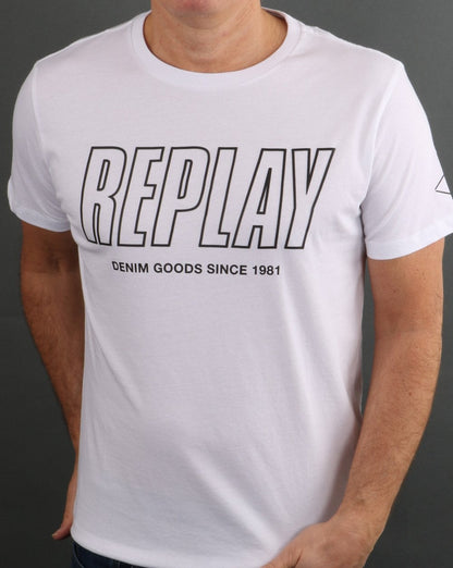 Replay T-shirt White