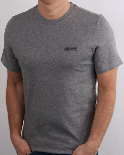 Barbour International Small Logo T-shirt Grey