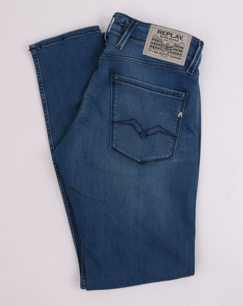 Replay Anbass Jeans Medium Blue