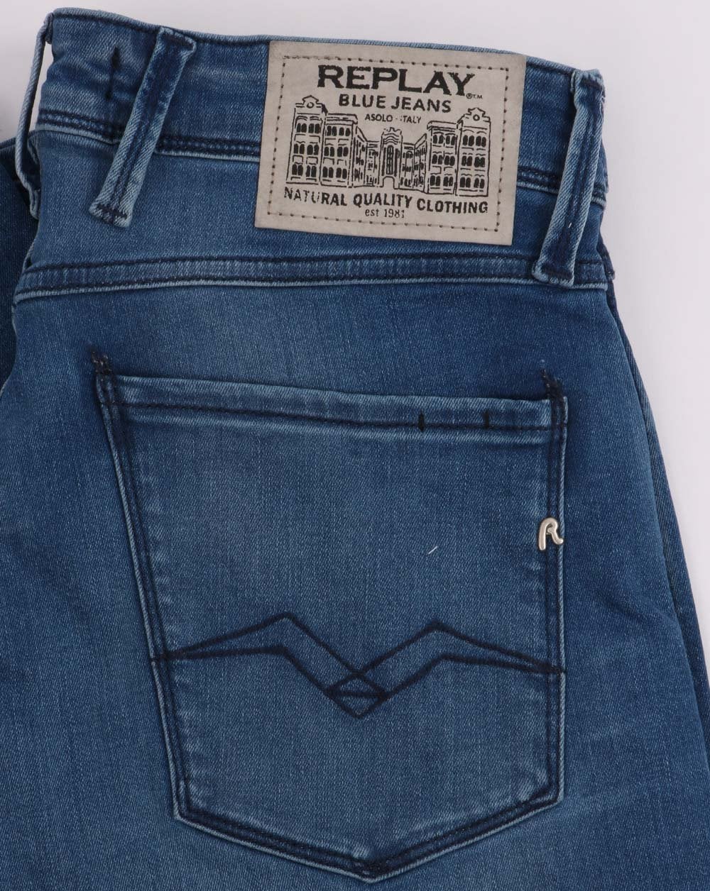 Replay Anbass Jeans Medium Blue