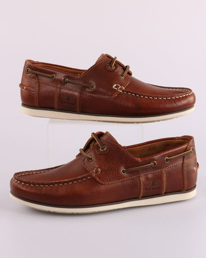 Barbour Capstan Boat Shoe Cognac