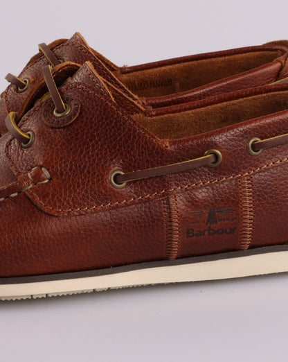 Barbour Capstan Boat Shoe Cognac